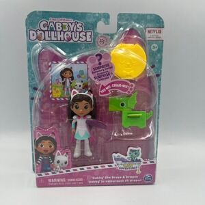 Gabby's Dollhouse Gabby the Brave & Dragon Figure Playset Surprise Accessory NEW